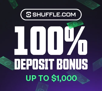 Shuffle: 100% Deposit Bonus up to $1,000